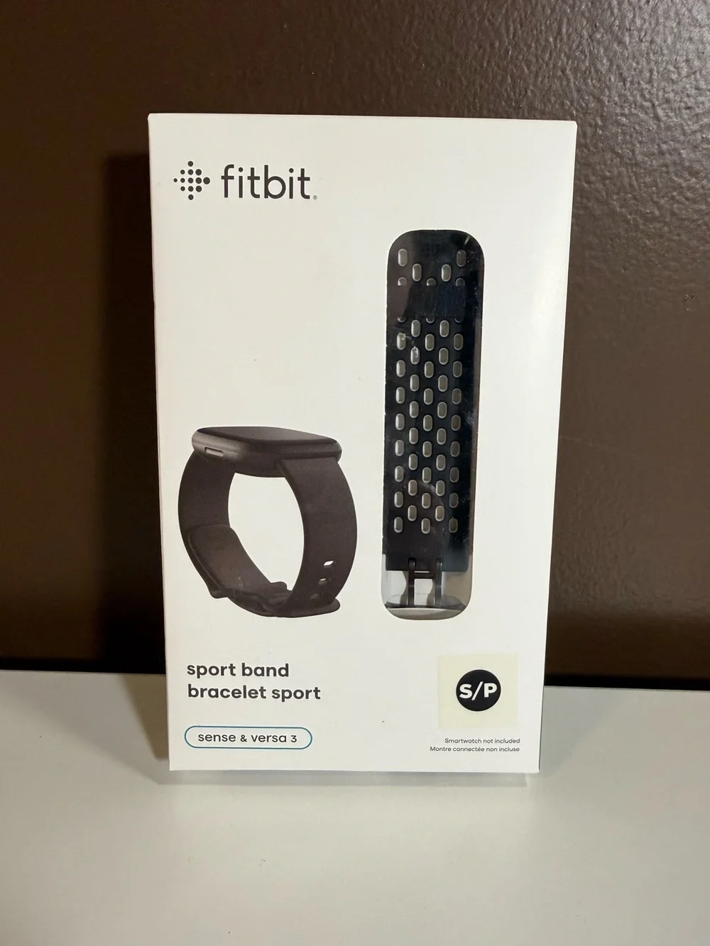 Fitbit Sport Band Black Sense & Versa 3 S/P Small Sport Bracelet NEW